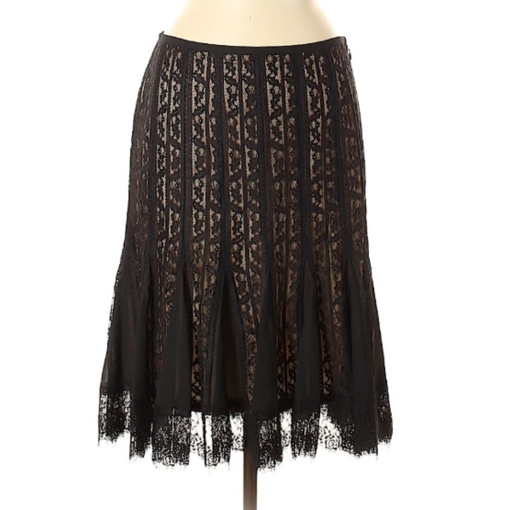 $79 Ann Taylor Black Lace Skirt